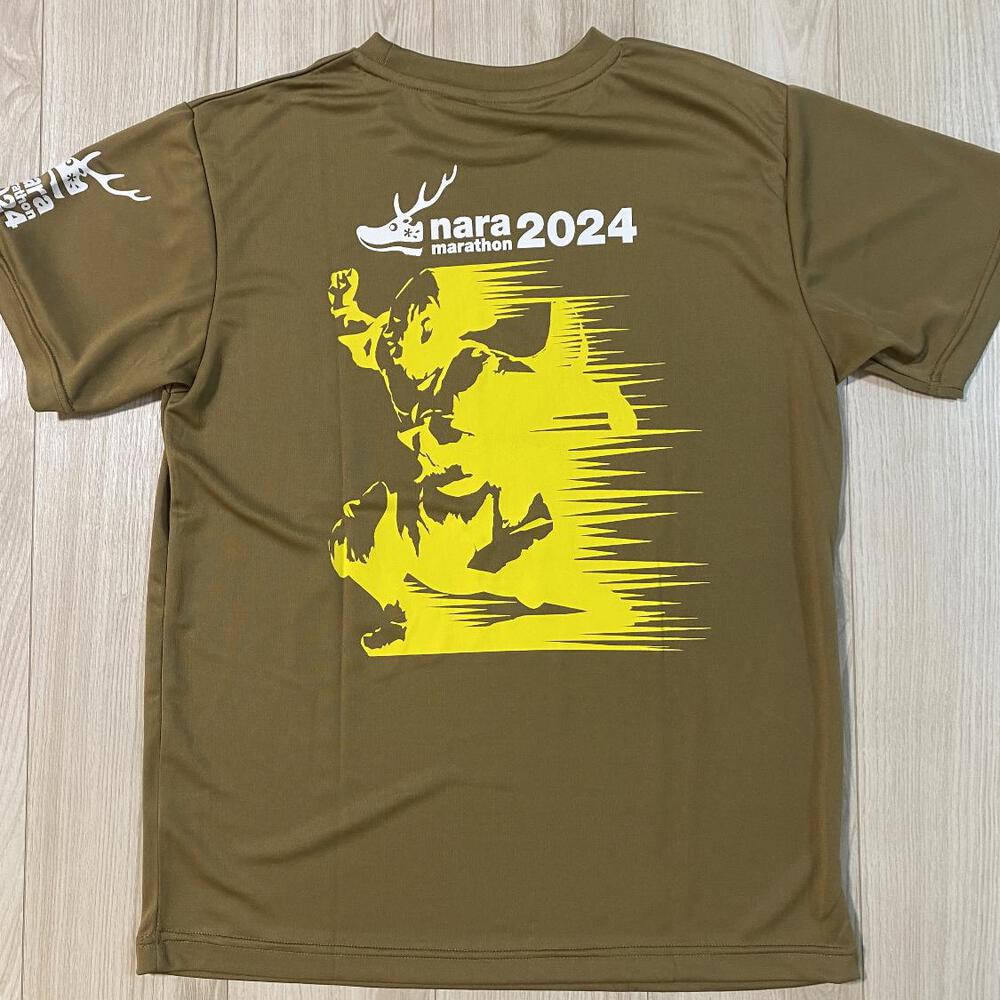奈良マラソンのTシャツ気に | ラントリップ