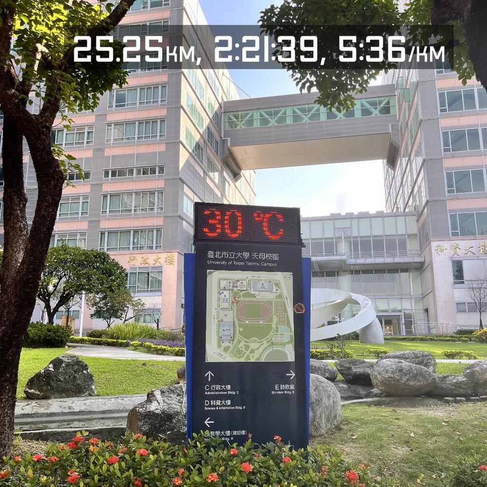 朝ロングランです☀️
今日は中秋節🇹🇼休日㊗️
朝7時、気温高めだったのですが思い切って25キロ決行🏃💨水分補給多めにするのと、日陰を辿りながら走る作戦🏃➡️🏃♂️➡️💨
今シーズン最初のハーフ超えだったため、脚が最後はボロボロでした😅💦
この3日間で53キロ走り込みさらに鍛わりました😊✨
Picは大学の敷地内グランドを勝手にお借りしてその周り1.7キロくらいをひたすら廻る🏃♂️➡️大学生達の若いパワーを吸い取りながら、40代の私は気温30℃の中、無事に完走させてもらいました👍✨キツかったけど楽しく走れました😊✨