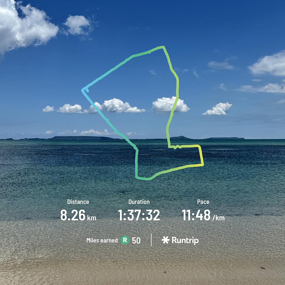 久々のwalking 💦 | ラントリップ