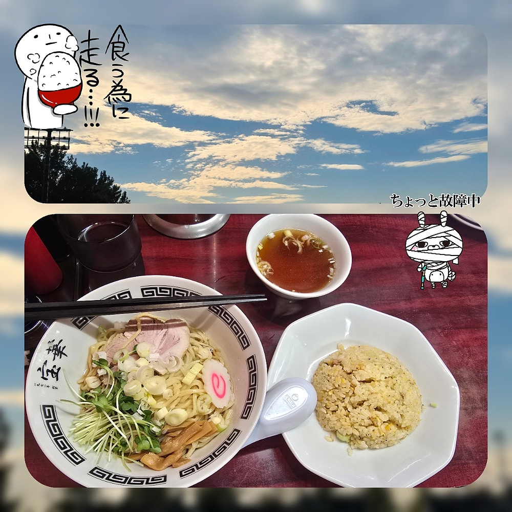 おはようございます✨
みなさん、Niceラン&ウォーク
故障中の私は…
昨日会社のスポーツ大会(有休参加)があったのですが
今年は見学メインでした。
故障者リストいり🤣
毎年参加してるので、動きたくてウズウズMAX。
負傷者のために、アイシングセットを抱えて
少し走ってしまいましたが、我慢我慢。
不思議なもので
動かなくても、走らなくても腹は減る(笑)🍜🍥
お昼に
油そば、半チャーハン
写真にはありませんが、レバニラ大皿をシェアして
もりもり🍴
炭水化物爆弾ですが
回復のためにと言い訳して食いしん坊炸裂😁
早く回復しないと、成長期を迎えそうです🤣🍖
では、みなさま、今日も良い1日を👋