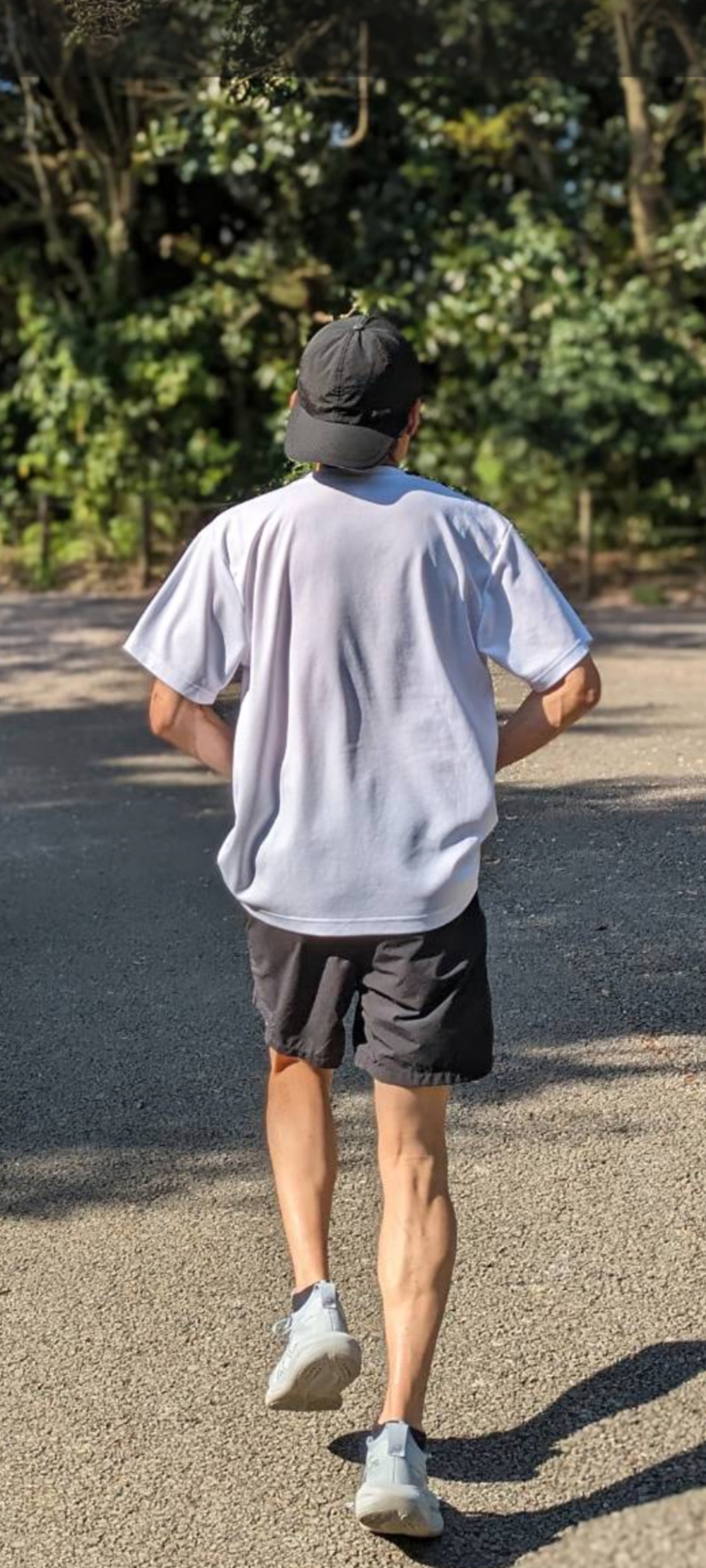 真夜中に走るひと